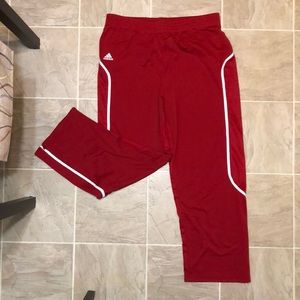 Adidas Red Sweatpants